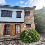Willa Cozy Blue Stone House With A Great Sea View. Tsagarada