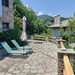 Villa Cozy Blue Stone House With A Great Sea View. Tsagkarada