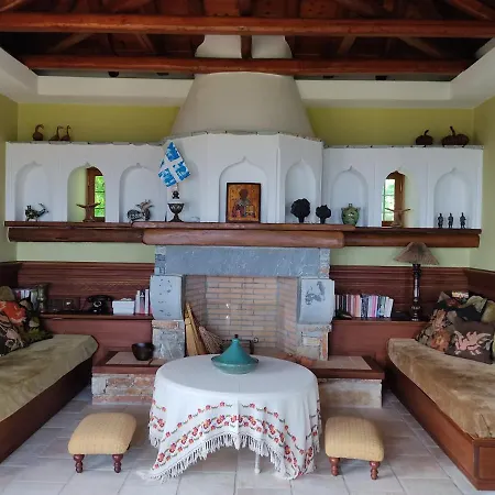 Cozy Blue Stone House With A Great Sea View. ヴィラ *