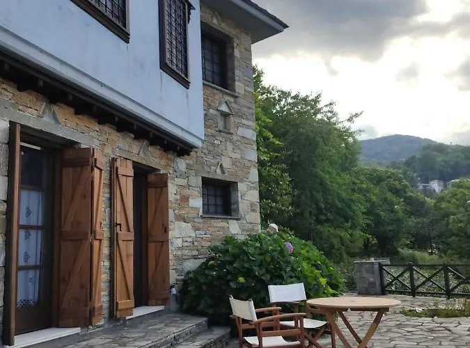 Cozy Blue Stone House With A Great Sea View. Tsagarada