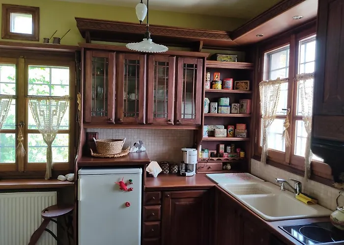 Cozy Blue Stone House With A Great Sea View. * Tsagarada